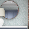 Laura Ashley Louise Wallpaper Duck Egg Blue