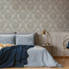 Graham & Brown Boutique Archive Damask Wallpaper Grey