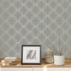 Superfresco Easy Serpentine Wallpaper Grey