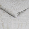 Graham & Brown Boutique Indulgent Geo Wallpaper Moonstone
