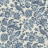 Laura Ashley Adain Palace Wallpaper Dark Seaspray Blue