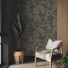 Graham & Brown Sublime Trees Wallpaper Charcoal