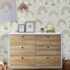 Next Ditsy Rainbow Wallpaper Pastel