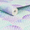 Next Mermaid Seashell Wallpaper Purple