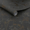 Graham & Brown Boutique Belle Wallpaper Charcoal/Gold