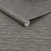 Graham & Brown Boutique Chunky Weave Wallpaper Charcoal