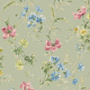 Laura Ashley Poppy Meadow Wallpaper Sage