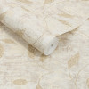 Graham & Brown Boutique Ornamental Leaf Wallpaper Cream