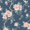 Laura Ashley Maya Wallpaper Dusky Seaspray