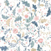 Laura Ashley Litton Wallpaper Seaspray