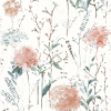 Laura Ashley Pallington Bloom Wallpaper Plaster Pink