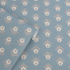 Laura Ashley Semington Floral Geo Wallpaper Newport Blue