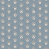 Laura Ashley Semington Floral Geo Wallpaper Newport Blue