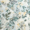 Laura Ashley Elowen Peony Wallpaper Pale Teal