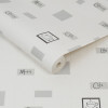 Contour Cafe Culture Wallpaper Grey