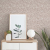 Arthouse Velvet Crush Foil Rose Gold Wallpaper