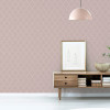 Arthouse Velvet Trellis Rose Gold Wallpaper