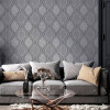 Arthouse Curve Charcoal Wallpaper