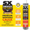 Siroflex Trade Strength Premium Paintable Caulk - White 380ml Cartridge