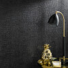 Superfresco Easy Crocodile Wallpaper Black