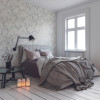 Metropolitan Stories Spring Blossom Wallpaper Grey - 368962