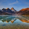 Anaglypta Wall Mural Magog Lake Canada - 8 Panel (384cm x 260cm)