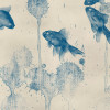 Anaglypta Wall Mural Blue Fish - 8 Panel (384cm x 260cm)