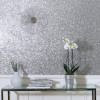 Arthouse Sequin Sparkle Silver Wallpaper