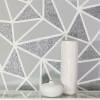 Arthouse Sequin Fragments Silver & Grey Wallpaper