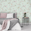 Holden Decor Phoebe Birds Wallpaper Soft Teal