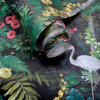 Holden Decor Jungle Paradise Wallpaper Black