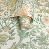 Holden Decor Vintage Floral Wallpaper Cream/ Ochre