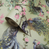 Holden Decor Menali Peacock Wallpaper Green