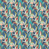 Ohpopsi Abstract Riviera Wallpaper Peacock
