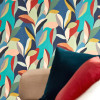 Ohpopsi Abstract Riviera Wallpaper Peacock