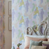 Ohpopsi Abstract Silhouette Wallpaper Parma Violet