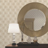 Design ID Embroidery Stitch Diamond Beige & Gold Wallpaper
