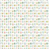 Ohpopsi Glasshouse Leaf Boogie Wallpaper Pastel