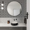 Contour Grecian Wallpaper Black/White