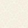 Hoopla Walls Elegance Deco Fan Wallpaper - Natural