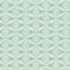Hoopla Walls Geo Sunray Diamond Wallpaper - Teal Blue