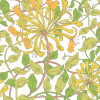 Hoopla Walls Eden Honeysuckle Leaf Trail Wallpaper - Sunshine Yellow