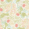 Hoopla Walls Eden Seaweed Garden Wallpaper - Rose Pink