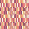 Hoopla Walls Geo Building Blocks Wallpaper - Plum & Gold