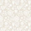 Hoopla Walls Purity Evelyn Trail Wallpaper Bone