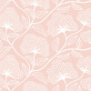 Hoopla Walls Purity Dash Trail Wallpaper Rose Blush
