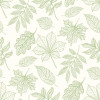 Hoopla Walls Oasis Leaf Silhouette Wallpaper Apple
