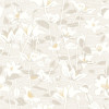 Hoopla Walls Oasis Lino Leaves Wallpaper Coconut Mix