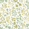 Hoopla Walls Oasis Botanical Leaves Wallpaper Olive Mix