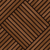 Hoopla Walls Slat Walls Diamond Slat Large Wallpaper Walnut